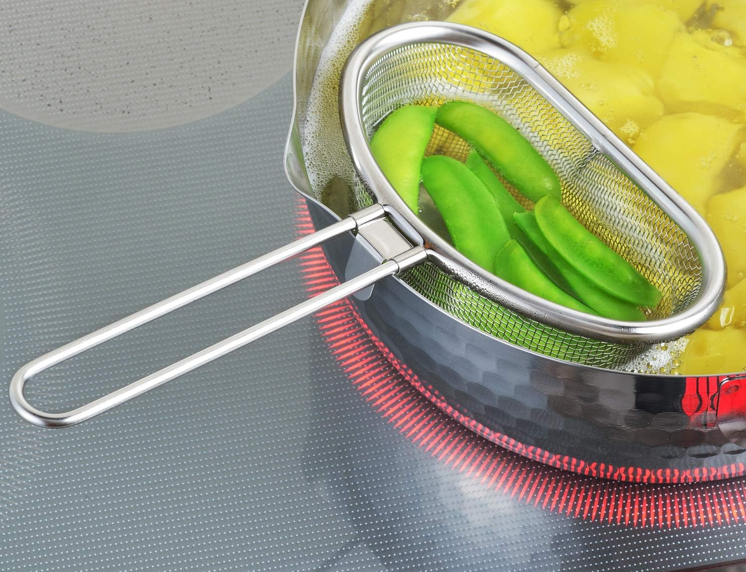 Yoshikawa YJ2821 Iroha Cooking Half Strainer, Small image number 1