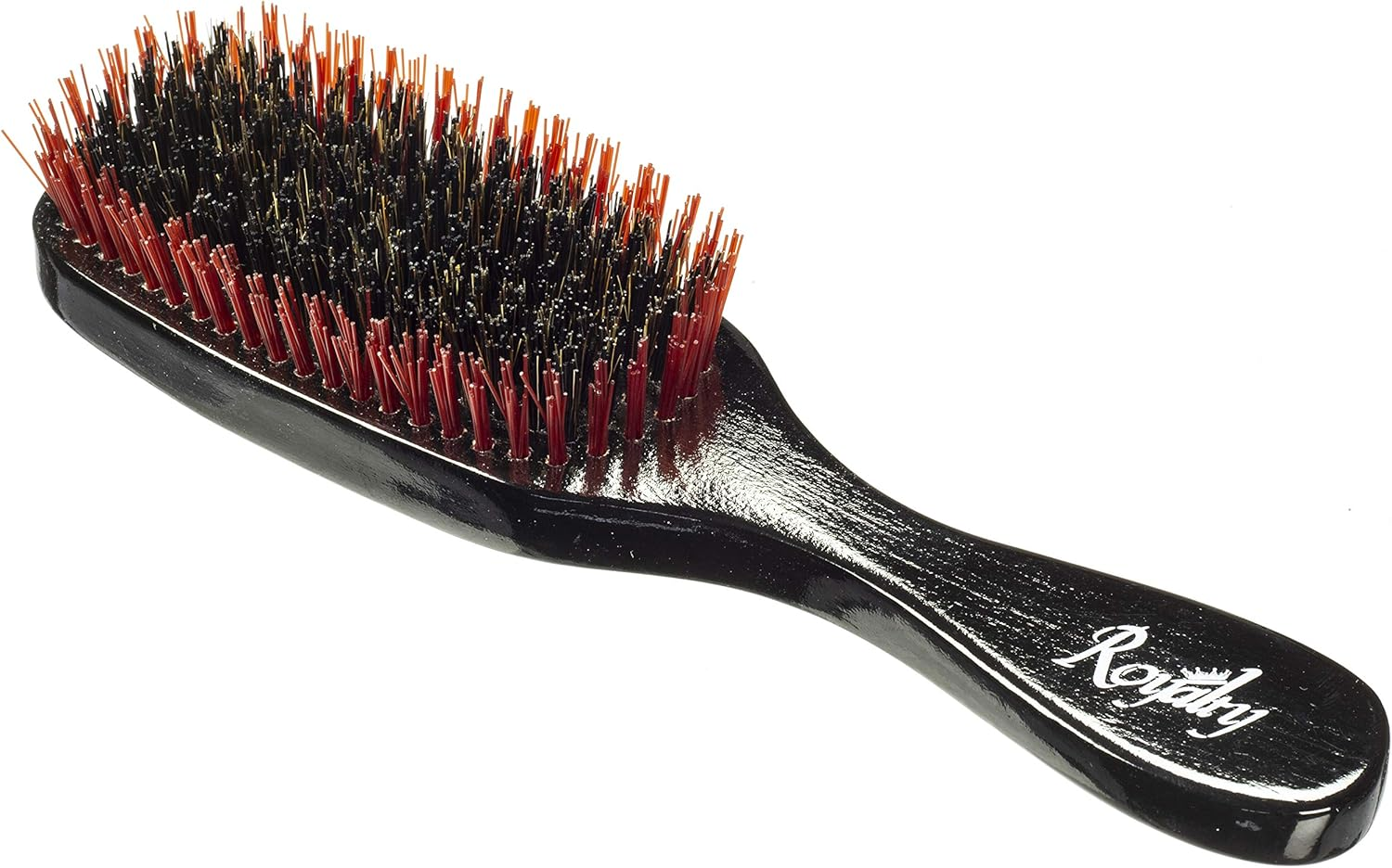 Royalty by Brush King Wave Brush #722-7 Row Medium Hard - Good 360 Waves Brush for Wolfing - from the Maker of Torino Pro image number 6