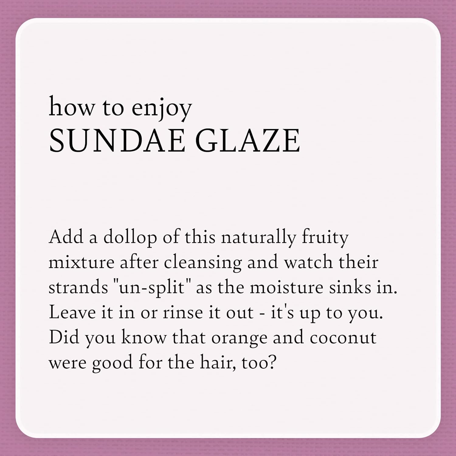 Camille Rose Naturals Kids Sundae Glaze Clementine Leave in Conditioner 240Ml image number 4