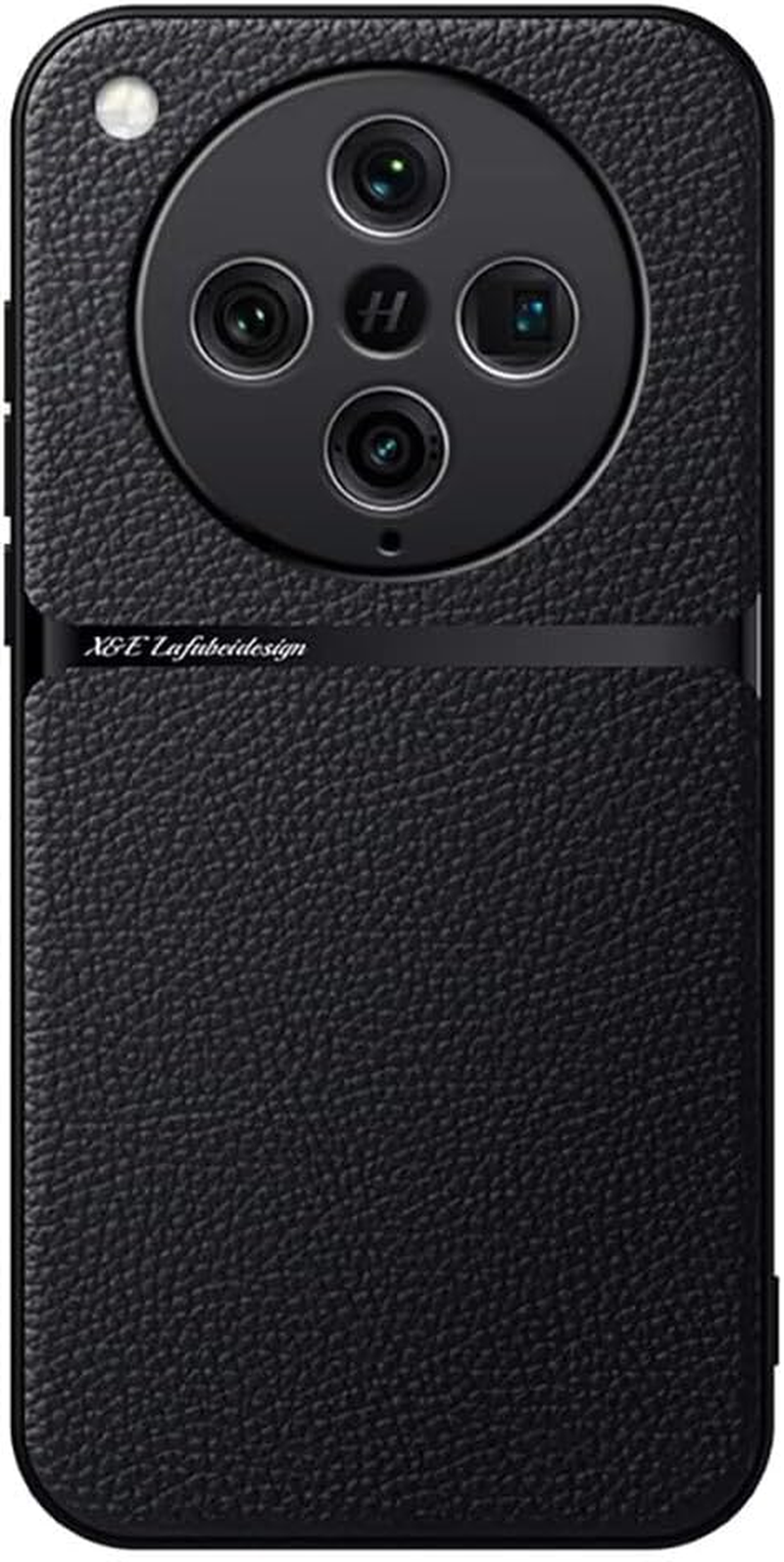 COMAKU Case for Oppo Find X8 Pro 5G, Premium Leather TPU Silicone Hybrid Texture Is Non-Slip and Shockproof Phone Case Cover - Dark Blue