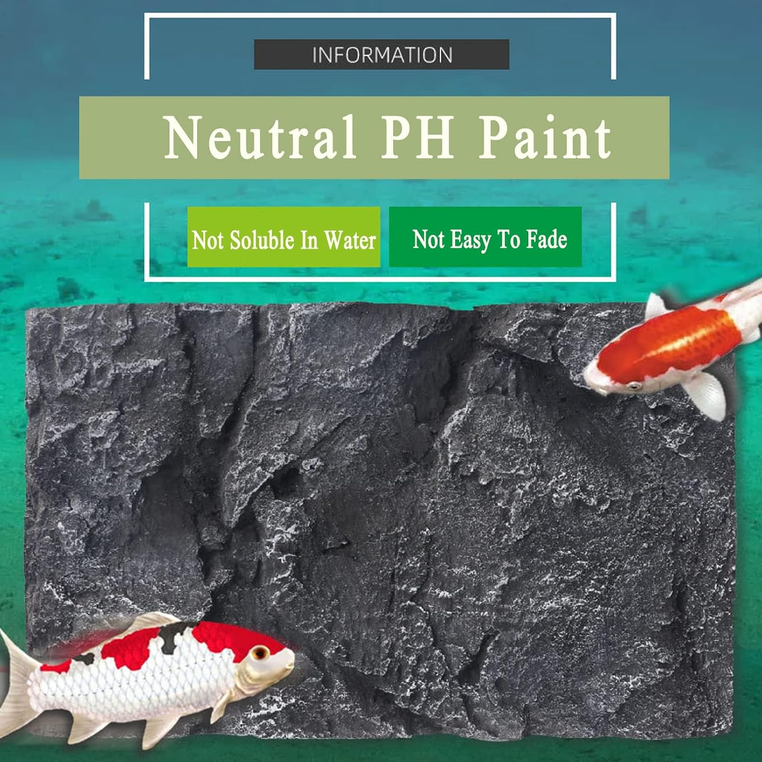 Hamiledyi Rock Terrarium Background Reptile Tank Backgrounds Snake Habitat Decoration Leopard Gecko 3D Wall Backdrop Aquarium D&eacute;cor Backgrounds for Lizards Bearded Dragons Tortoises Tree Frogs image number 5