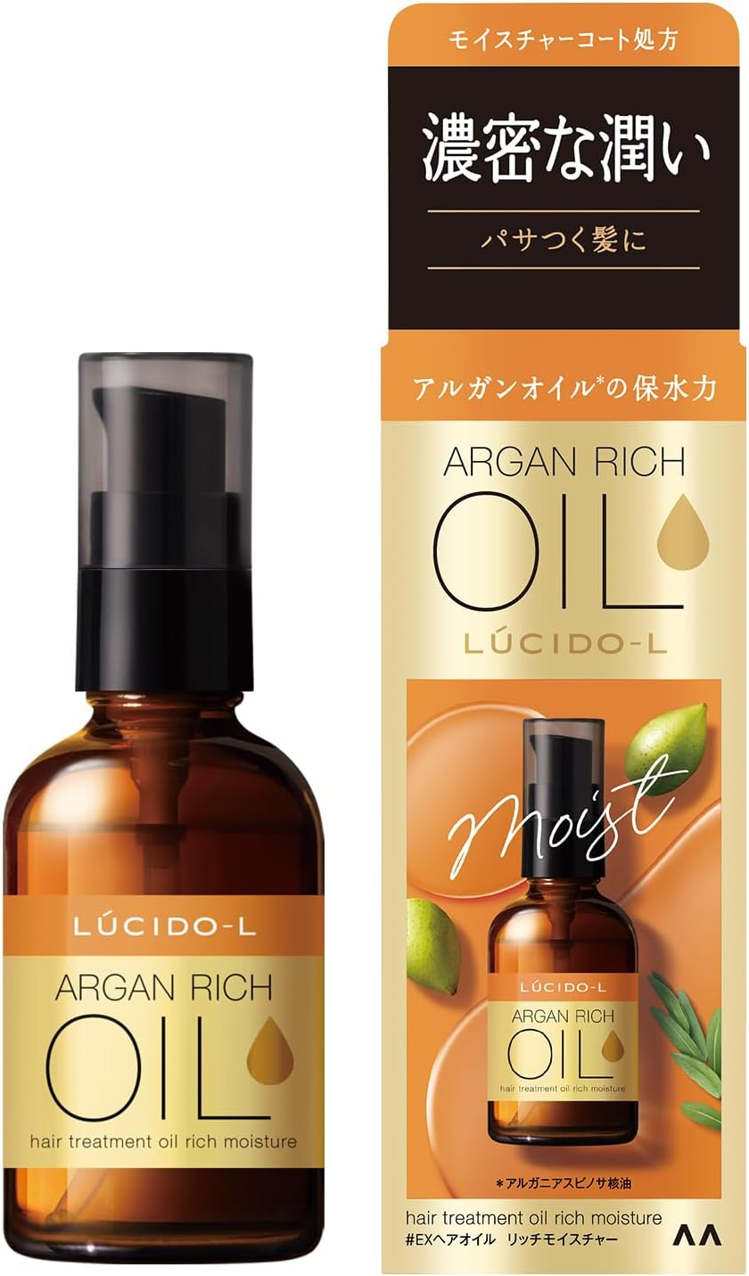 Japan Lucido El Oil Treatment #EX Hair Oil Rich Moisture 60Ml image number 1