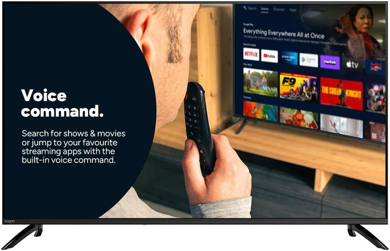 Kogan 55" LED 4K Smart AI Google TV - U95T - KALED55U95TB - 55 Inch image number 5