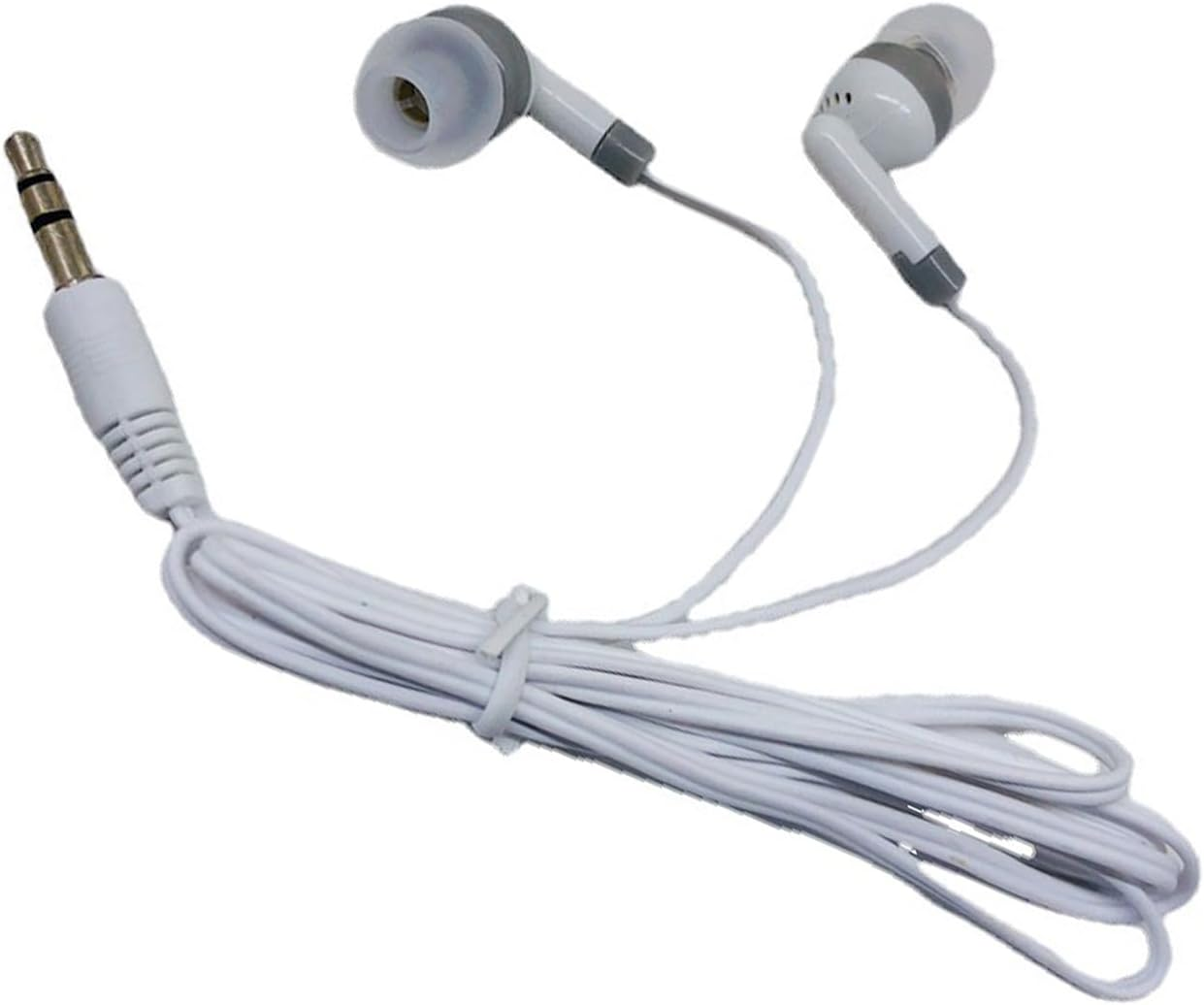 3.5Mm In-Ear Cord Earphone for Smartphone Earphones Sound Powerful Bass Noise Isolating Multifunction Earpiece Noise Isolating in Ear Earphones - Black image number 5