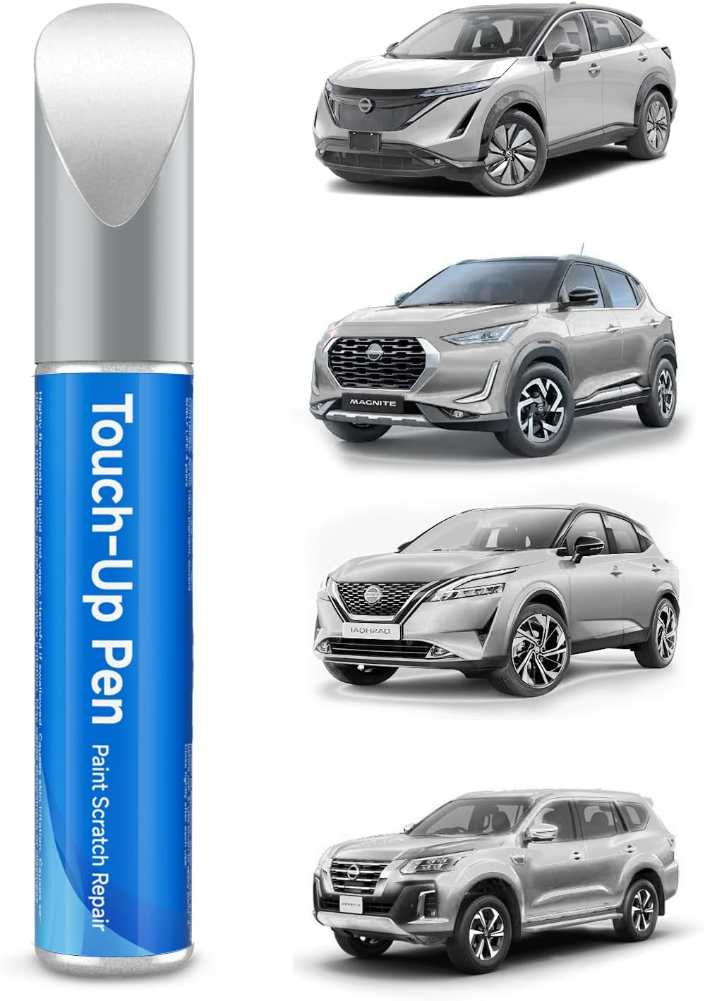 KYO Diamond Silver Touch up Paint Compatible with Nissan Exact Match Touch up Paint Car Scratch Repair