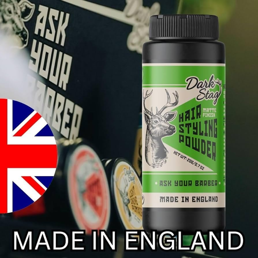 Dark Stag Hair Texture Powder- 20G Volume Hair Powder Men Styling- Hair Styling Powder Men for Flexible Hold image number 5