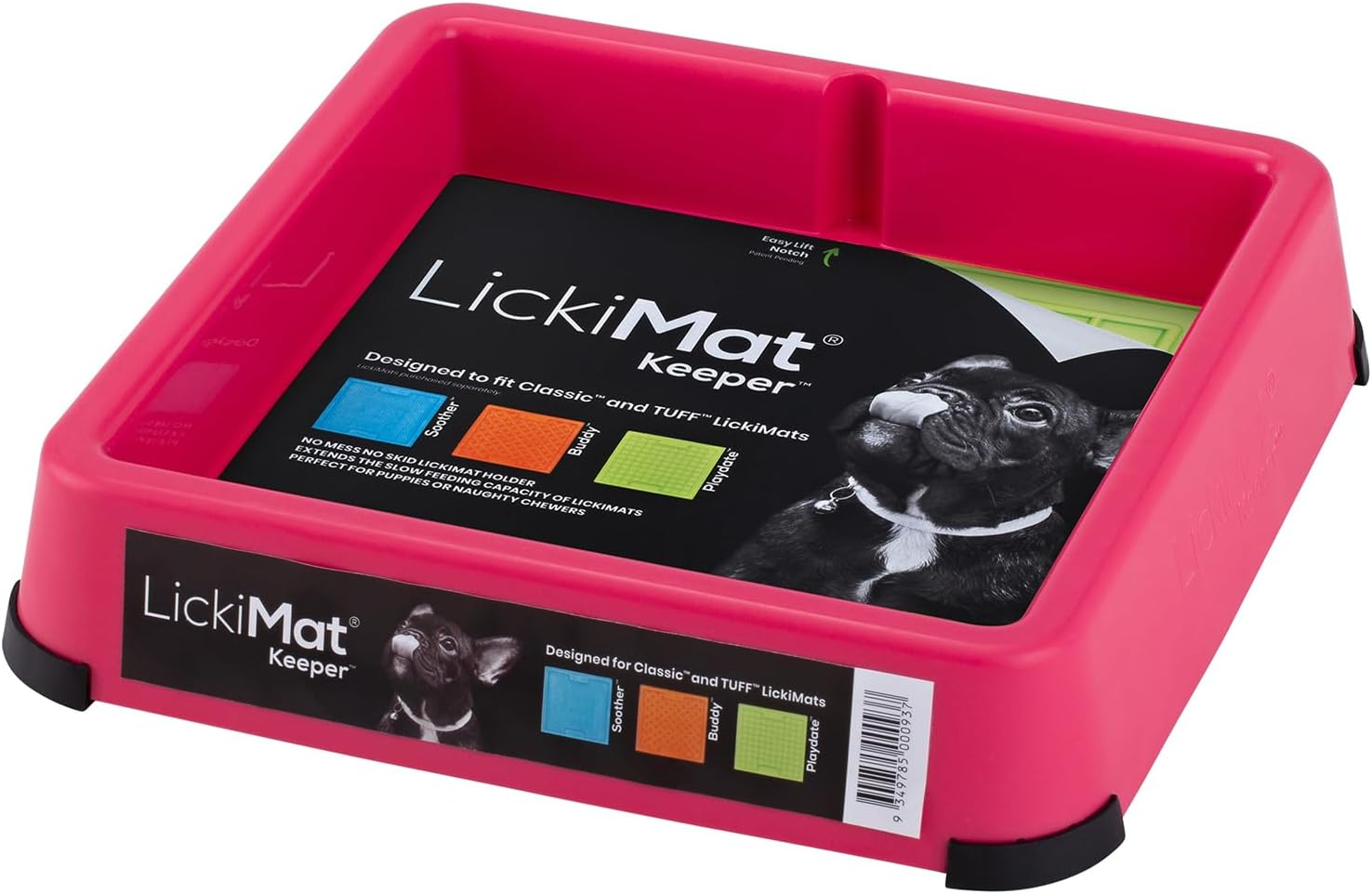 Lickimat Keeper - Elevate Your Lickimat Experience, Transform It into a Full Feeder for Dogs - Enhances Mental Stimulation and Slows Feeding for Optimal Canine Enrichment. image number 2