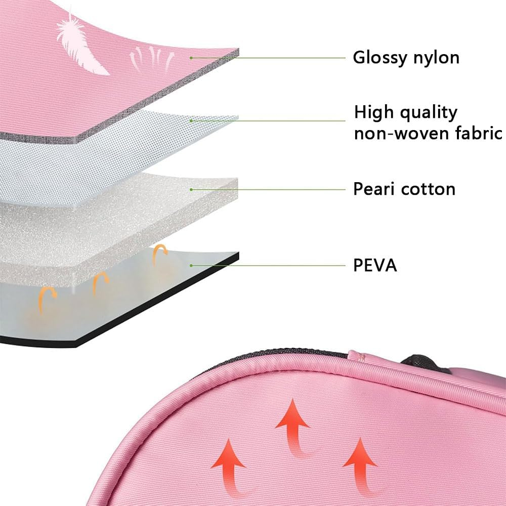 Women&rsquo;S Insulated Cooler Backpack &ndash; Leakproof Waterproof Soft Cooler Bag for Travel, Beach, Hiking, Picnic &ndash; Lightweight Thermal Backpack for Hot & Cold Food and Drinks &ndash; Pink image number 6