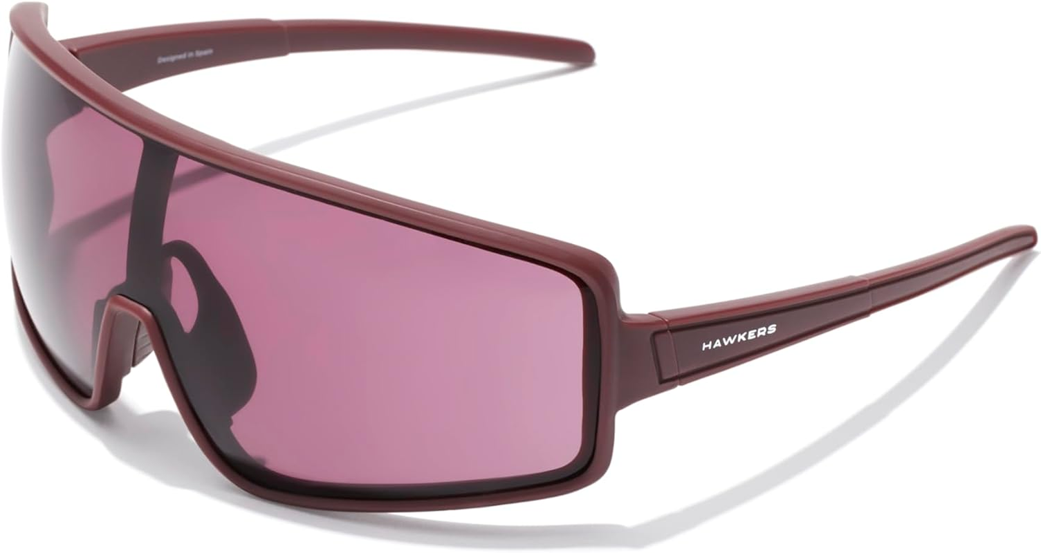 HAWKERS Sunglasses for Men and Women - Protection UV400 - TIGER Model - Mask Sunglasses