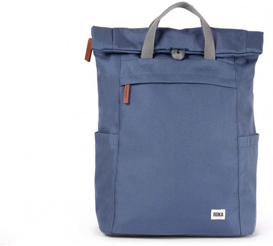 ROKA London Finchley a Small Sustainable Canvas Backpack