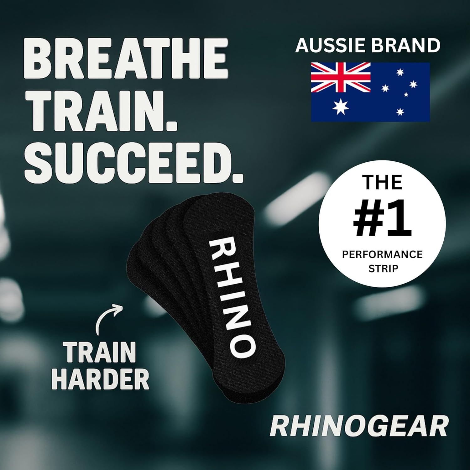 Nose Strips 30 Pack &ndash; Better Sleep, Clear Breathing, Reduce Snoring & Relieve Nasal Congestion from Allergies, Colds & Deviated Septum &ndash; Great for Sleep & Sport | Aussie Brand image number 1