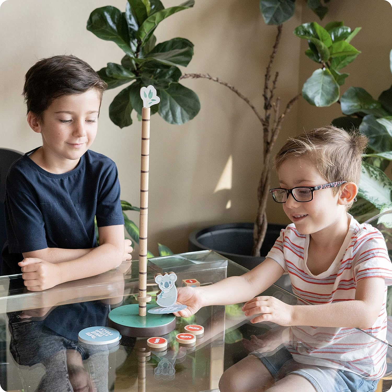 Roo Games Koala Walla Bing Bang &ndash; Fun Educational Wooden Game for Kids, Ages 3+, Matching, Literacy & STEM Skills, Family Board Game, Interactive Learning Toy image number 5