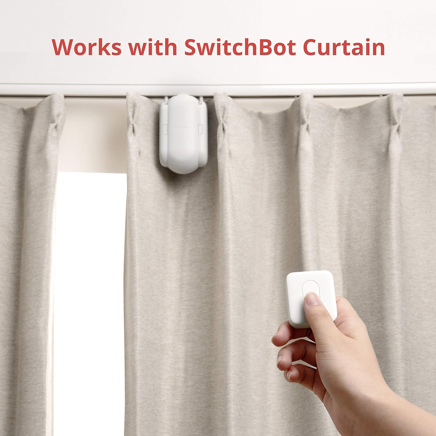 Switchbot Remote One Touch Button - Compatible with Switchbot Bot, Curtain Robot, Color Bulb, Plug Mini, LED Strip Light and Blind Tilt, Smart Home Easy to Control, Bluetooth Long Range 5.0 image number 5