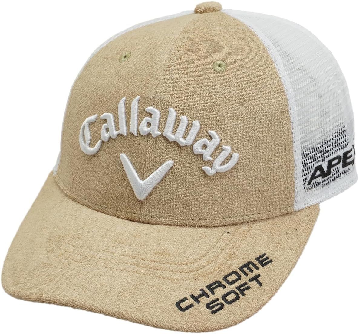 Callaway C23990201 Women'S Classic Mesh Cap, Cotton Pile Tour Model, Hat, Golf - 1010_Black image number 7