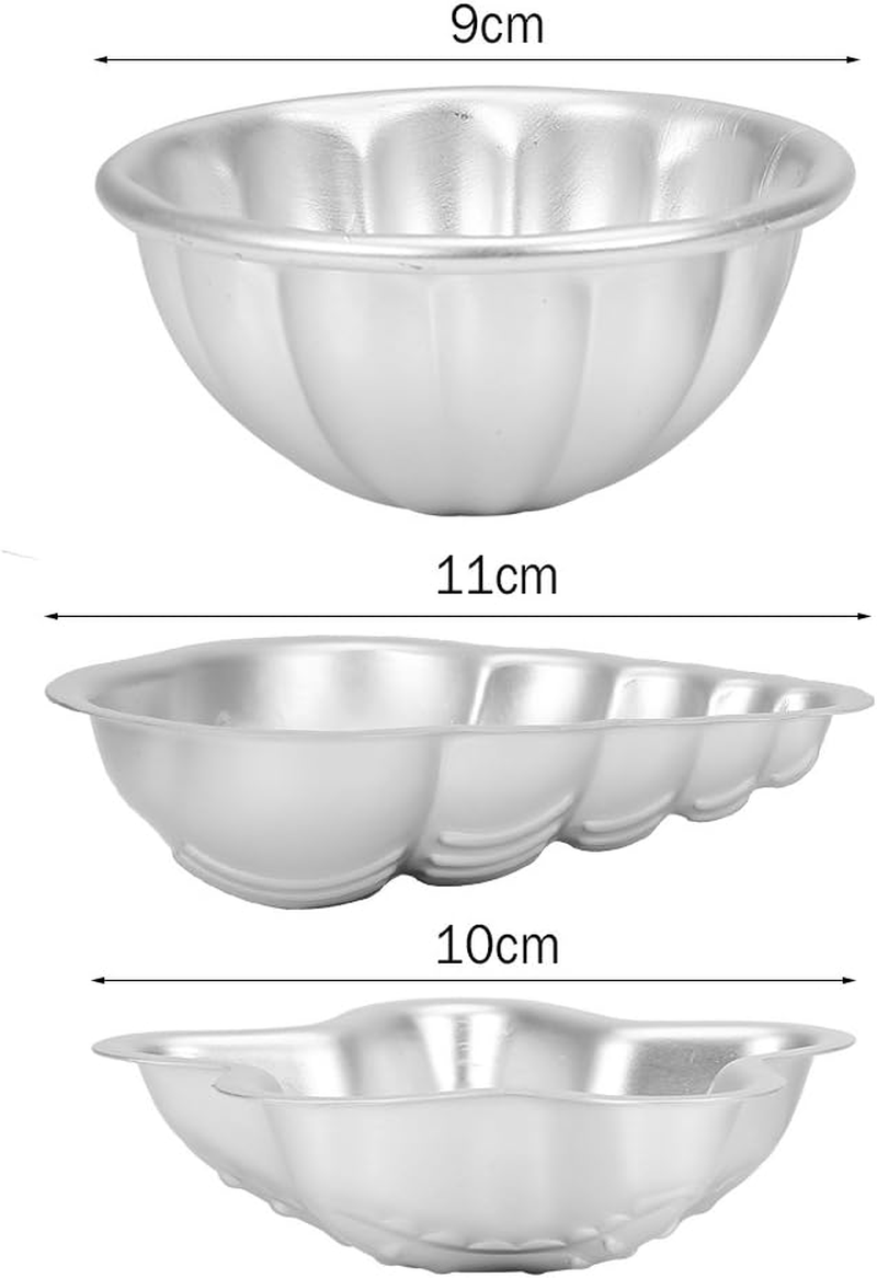 2 Pcs Bath Bomb & Soap Mold, 10Cm / 3.94 Inch DIY Metal Bath Bomb Molds, Handmade Fizzy Crafting Tool, DIY Crafts, Soap, Cake, Ice Cream, Baking and Candle Making Supplies (Sea Star) image number 1