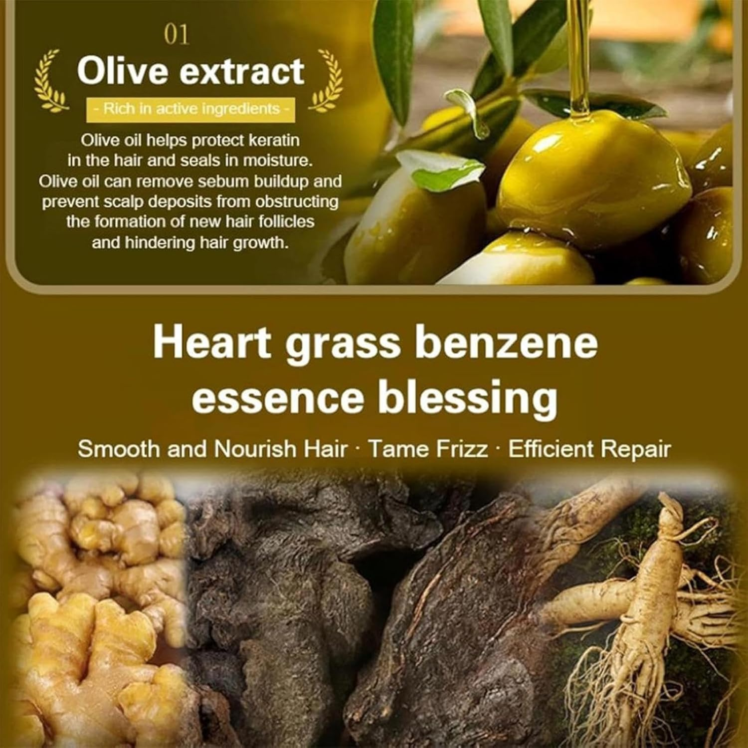 Single Agent Floral Dye - Floral Fragrance Dye, Single Hair Color Dye Dose | Natural Plant Hair Hair Color Dye with Natural Ingredient Botanical Formula, Natural Hair Dye Shampoo for Elderly Grandma - Black Brown Color image number 4