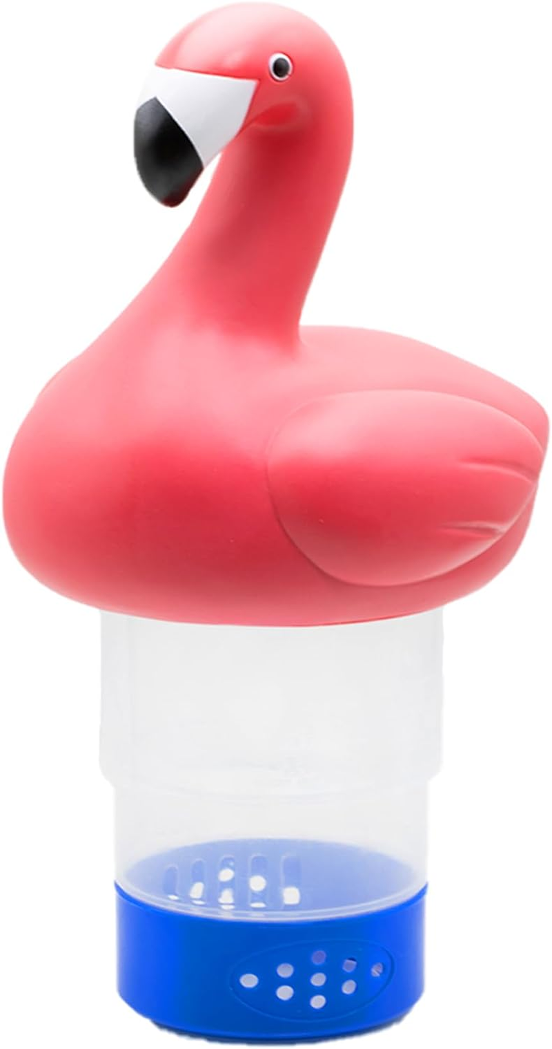 WWD Chlorine Floater, Duck Floating Pool Chlorine Dispenser for 3" Chlorine Tablets for Pool, Bromine Holder