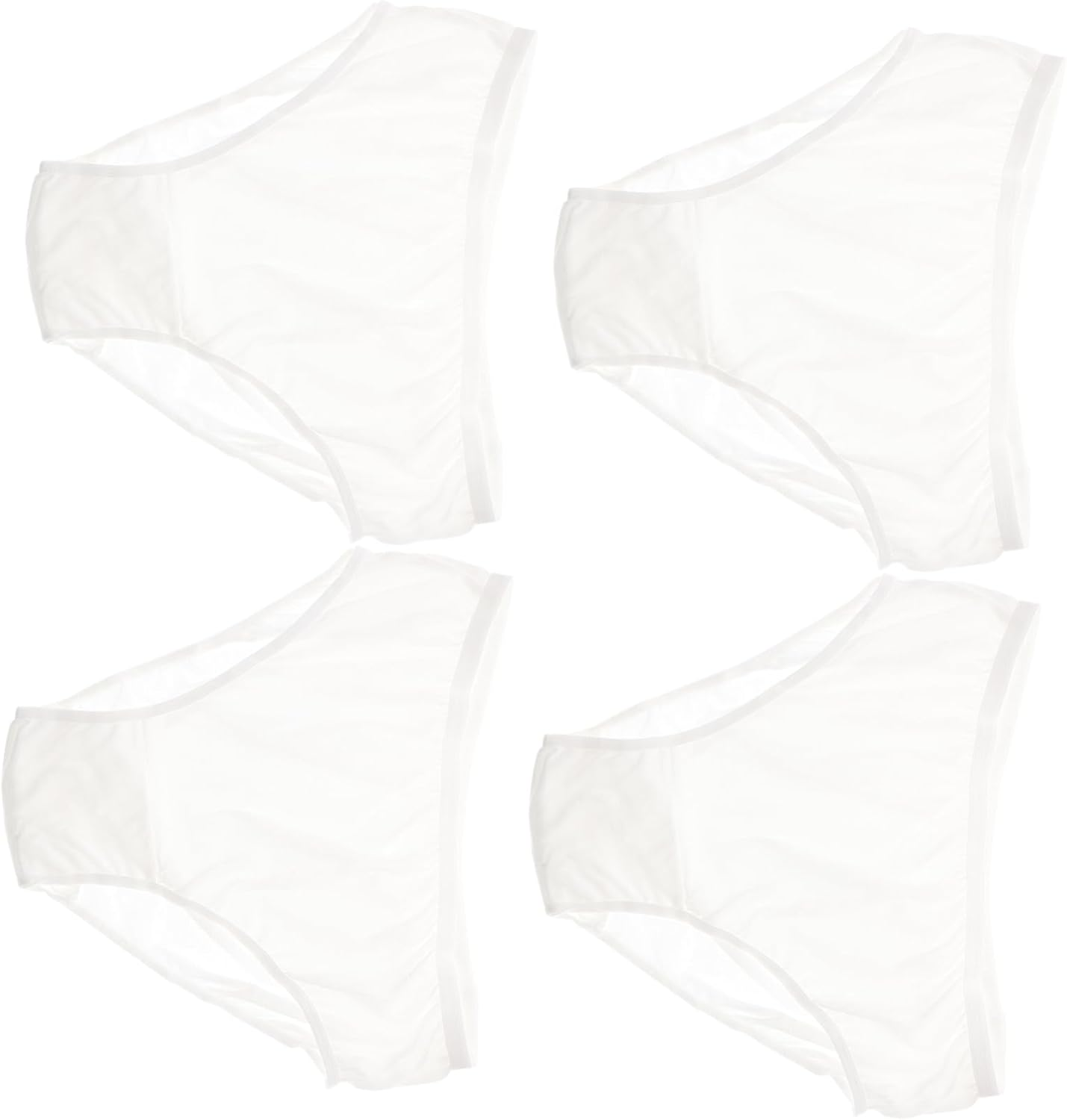 Anneome 4Pcs Maternity Panties Breathable Cotton Underpants Postpartum Undies for Pregnant Women image number 3