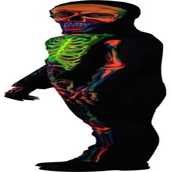 Amscan Children'S Halloween Glow in the Dark Skeleton Fancy Dress Costume, Size image number 2