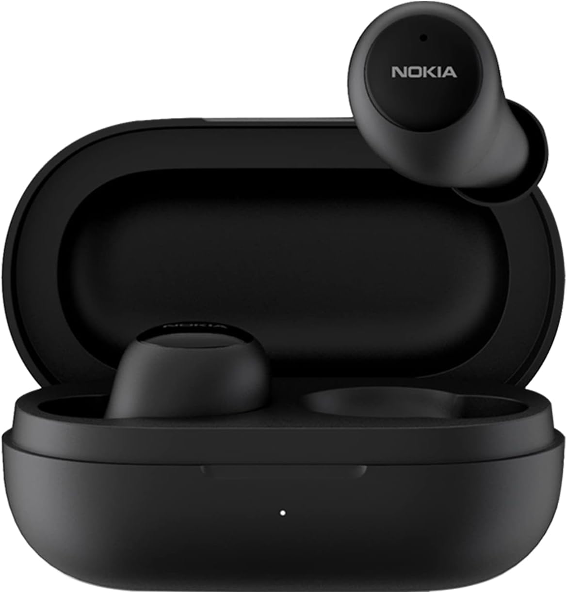 Nokia Essential Wireless Earbuds Bluetooth 5.2 with Mic Fully Wireless Bluetooth Earphones, ENC Noise Reduction, Hands-Free Calling, up to 24 Hours Music Playback, Lightweight, White