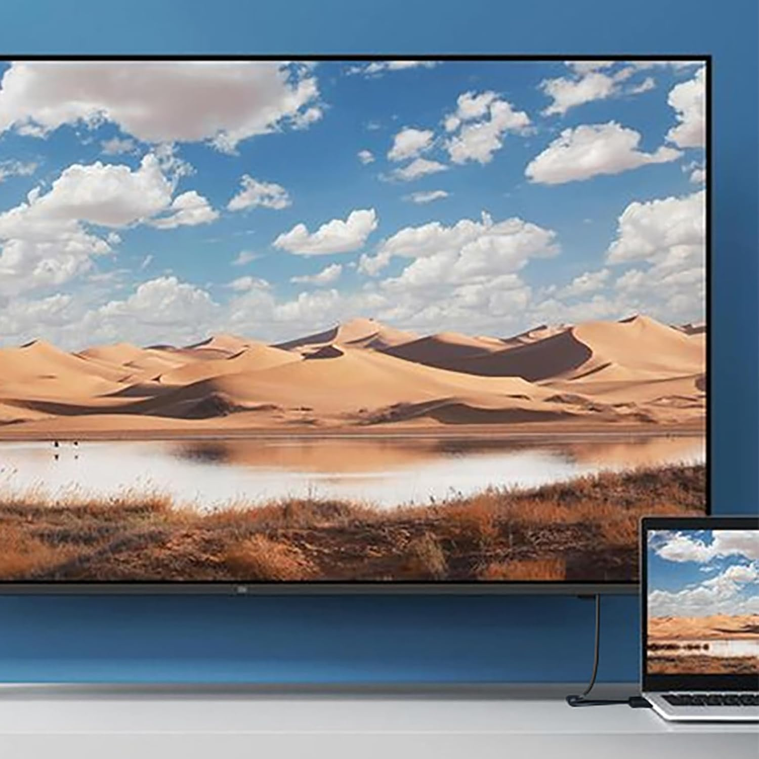 Tunghey Right Angle Displayport Extension Cable 0.3M, 4K DP Extender Cable(4K@60Hz,2K@144Hz, 2K@165Hz), DP Male to DP Female 1.2 Cable,Compatible with Computer Desktop Laptop (Down Angle) - Left Angle image number 4