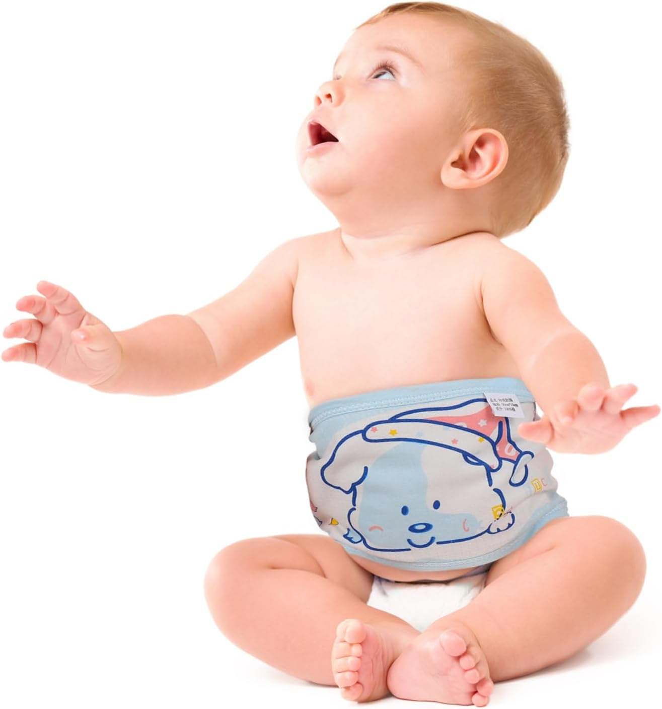 2Pcs Thin Newborn Cotton Belly Bands Navel Belt Belly Wrap for Newborn Essentials for Pregnancy image number 2