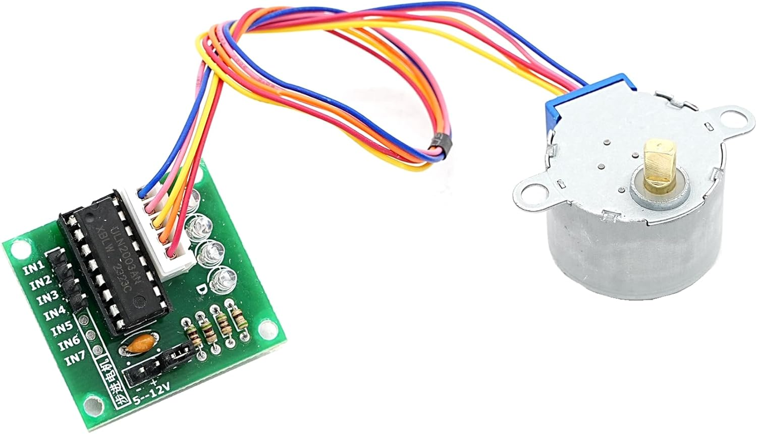 DIGISHUO 3Pcs ULN2003 28BYJ-48 4-Phase Stepper Motor with 5V Drive Board for Arduino PI PIC Raspberry Pi image number 3