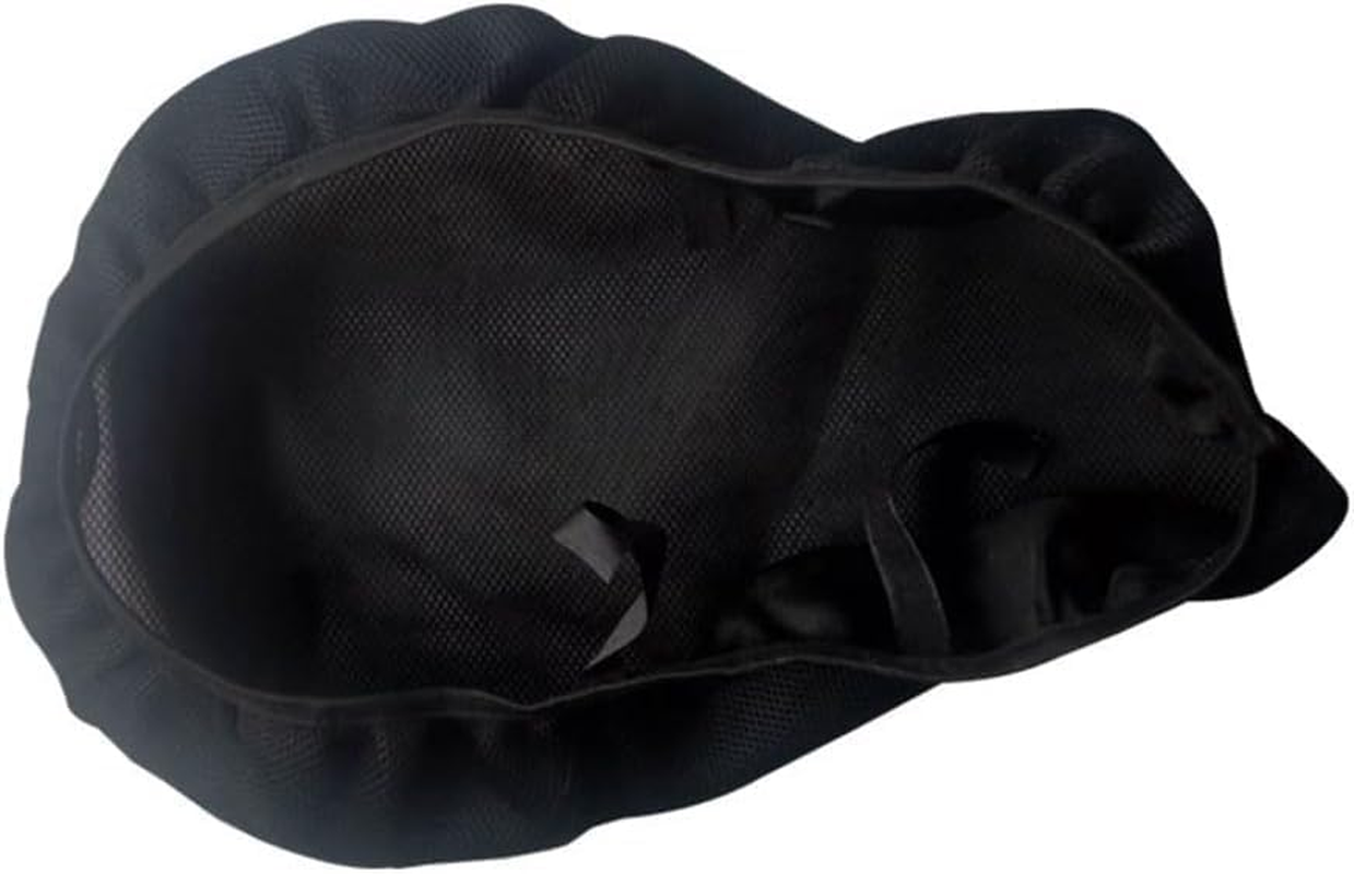 Motorcycle Seat Cover Universal Mesh Protective Seat Cover Non-Slip Breathable Seat Cushion Cover Motorcycle Seat Protector Cushion Seat (Black, 95 * 60Cm) image number 4