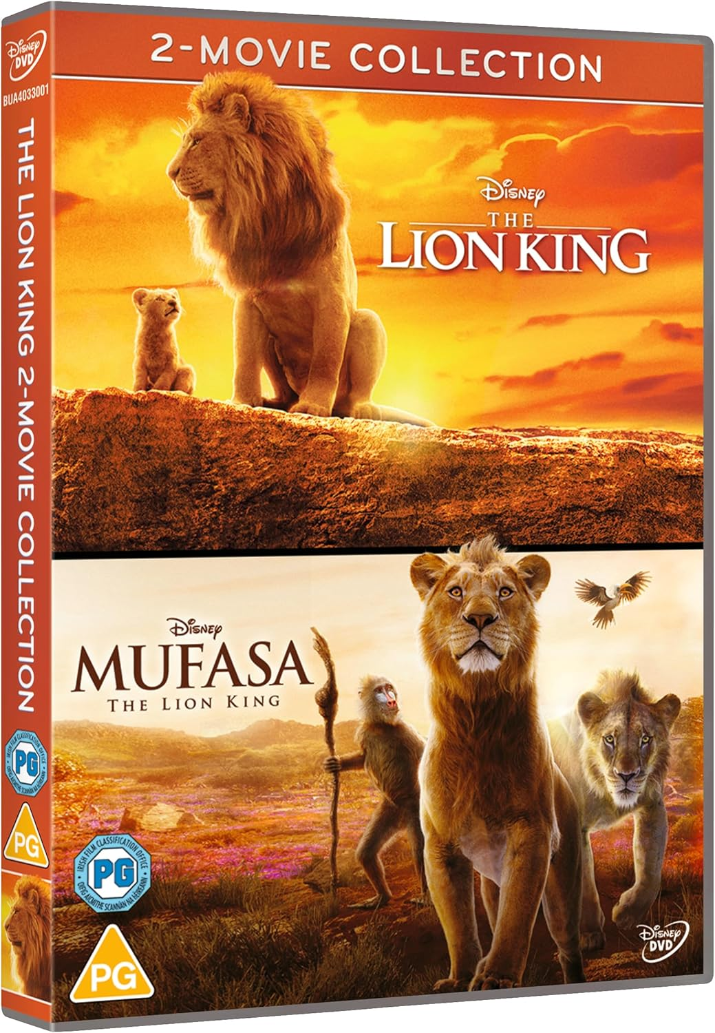 Disney'S Mufasa: the Lion King/The Lion King Double Pack (Live Action) [DVD] image number 4
