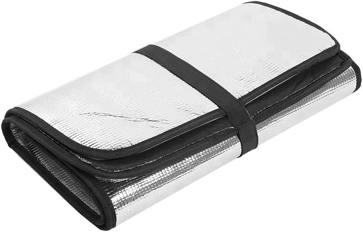 MAX COOL Windshield Sunshade Sun Shade Heat Shield Sun Visor Mat Suitable for Jeep Wrangler JK JKU 2007-2018 image number 2