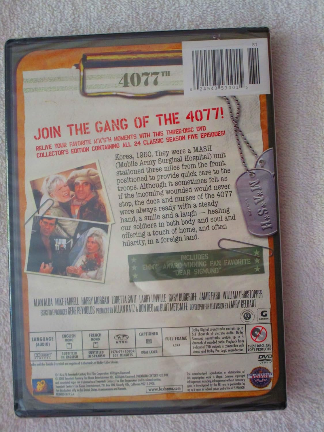 M*A*S*H: Season Five image number 1