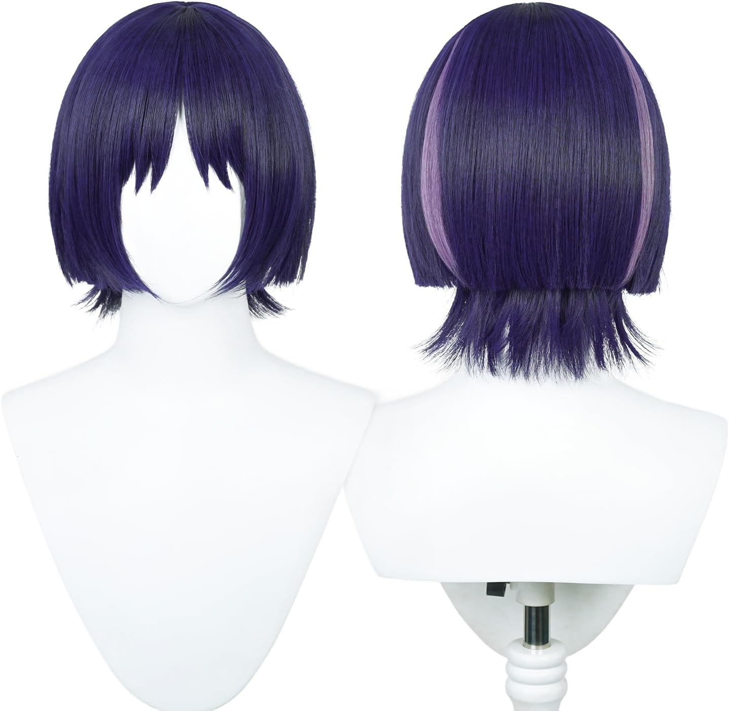 Anime Cosplay Wig Genshin Impact Wig with Two Wig Caps for Halloween, Party & Etc (Mualani Cosplay)