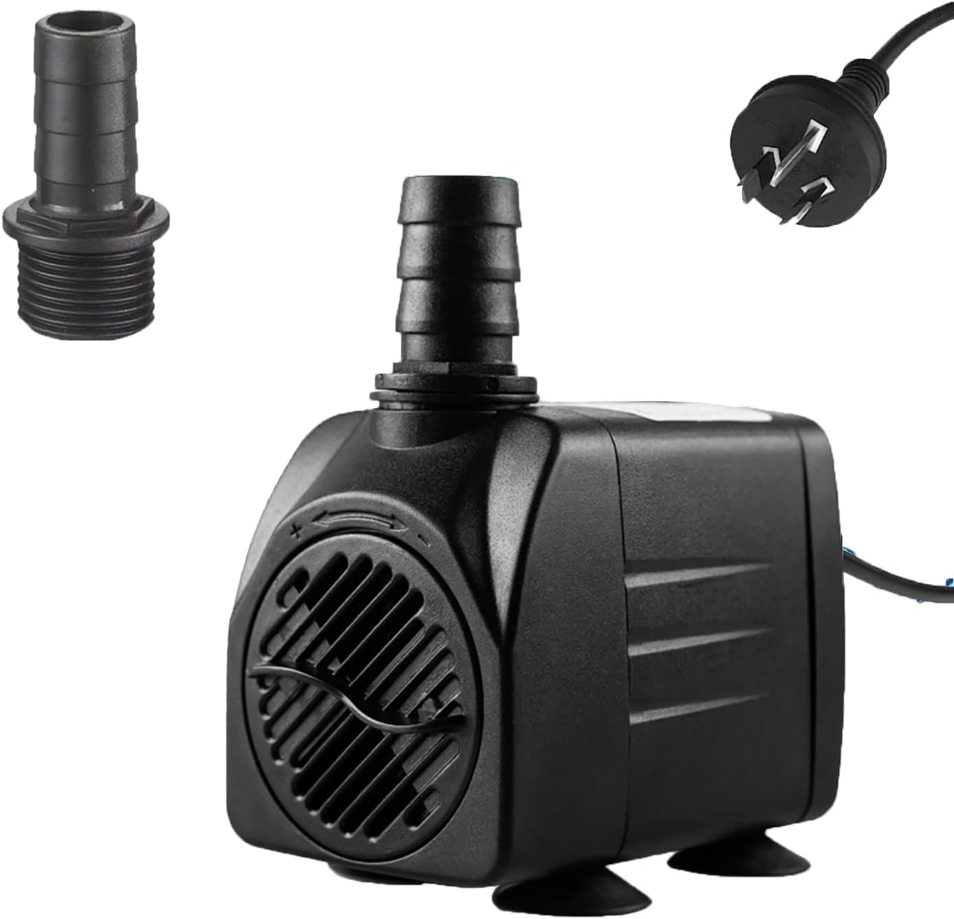 Submersible Pump, 600L/H 10W Quiet Water Pump, Mini Adjustable Water Pump for Gardening, Wigwams, Fish Tanks, Gardens, Fountains, with Two Diameter Nozzles image number 5