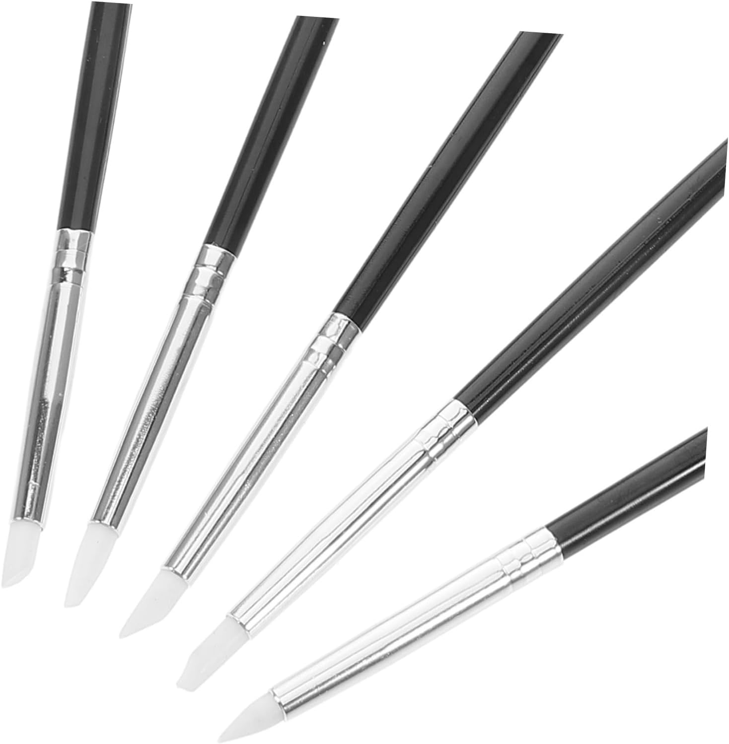 PENIKOKO 15Pcs Nail Polishing Pen Nail Painting Brush Cuticle Pushers for Home Use Beauty Salons image number 2