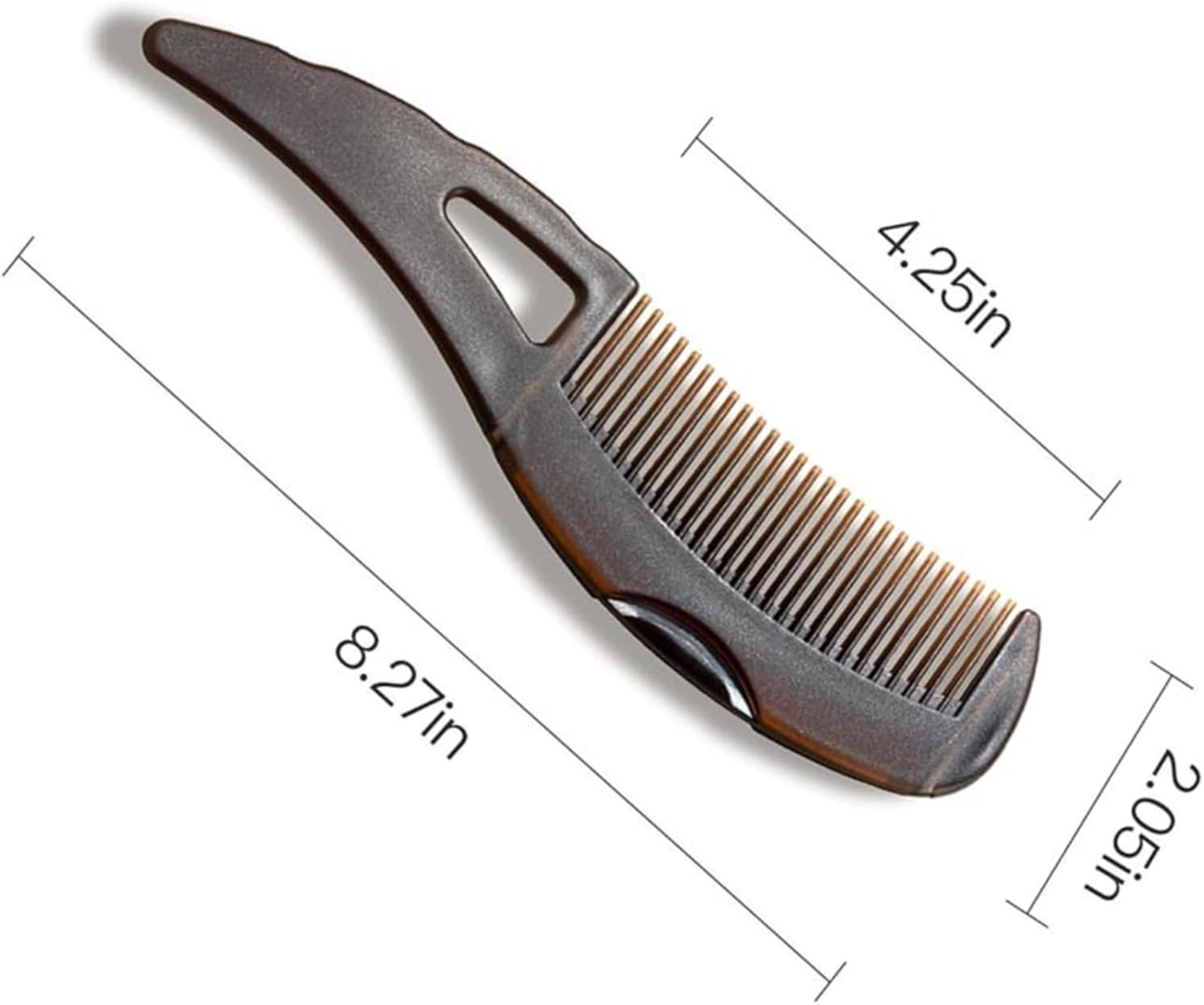 Shoyisenka Stainless Steel Fine Tooth Comb&ndash;Scalp Psoriasis & Dandruff Remover, Detox & Lice Comb for Men & Women (A Set of Three) image number 6