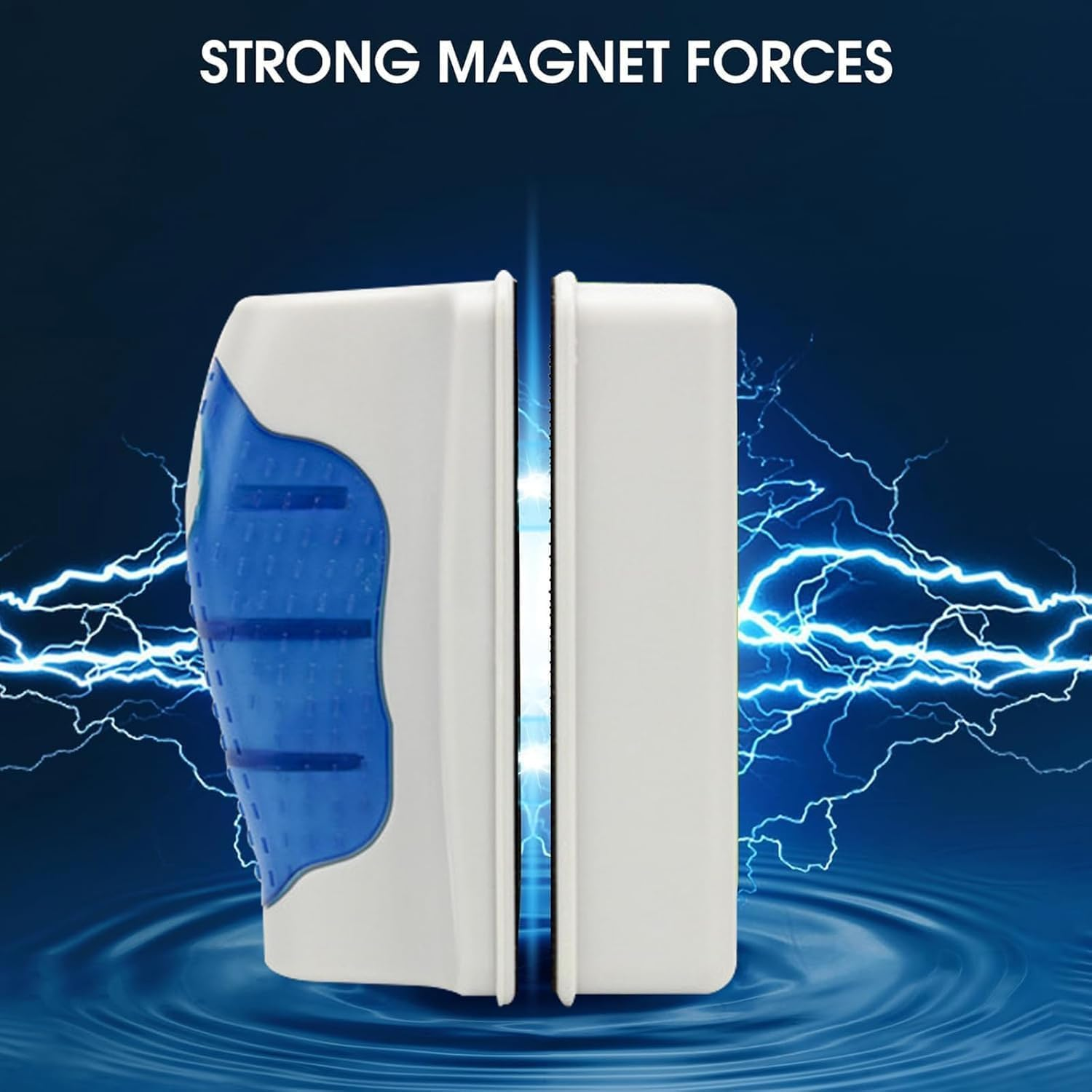 Limcryspp Magnetic Aquarium Glass Algae Glass Cleaning Brush Floating Cleaning Brush Detergent Washing Brush, Aquarium Good Friend image number 4