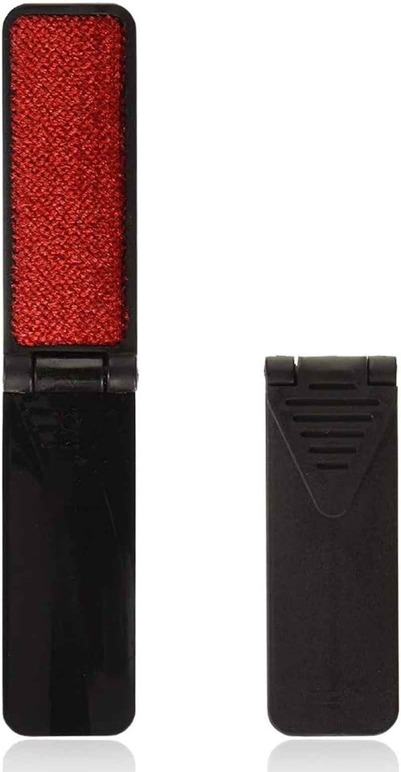 Magic Lint Brush, Fabric and Clothes Cleaner, Pet Hair Remover Clothing, with Pop-Up Multi-Directional Swivel Head 2Pcs (Black Rotary Type)