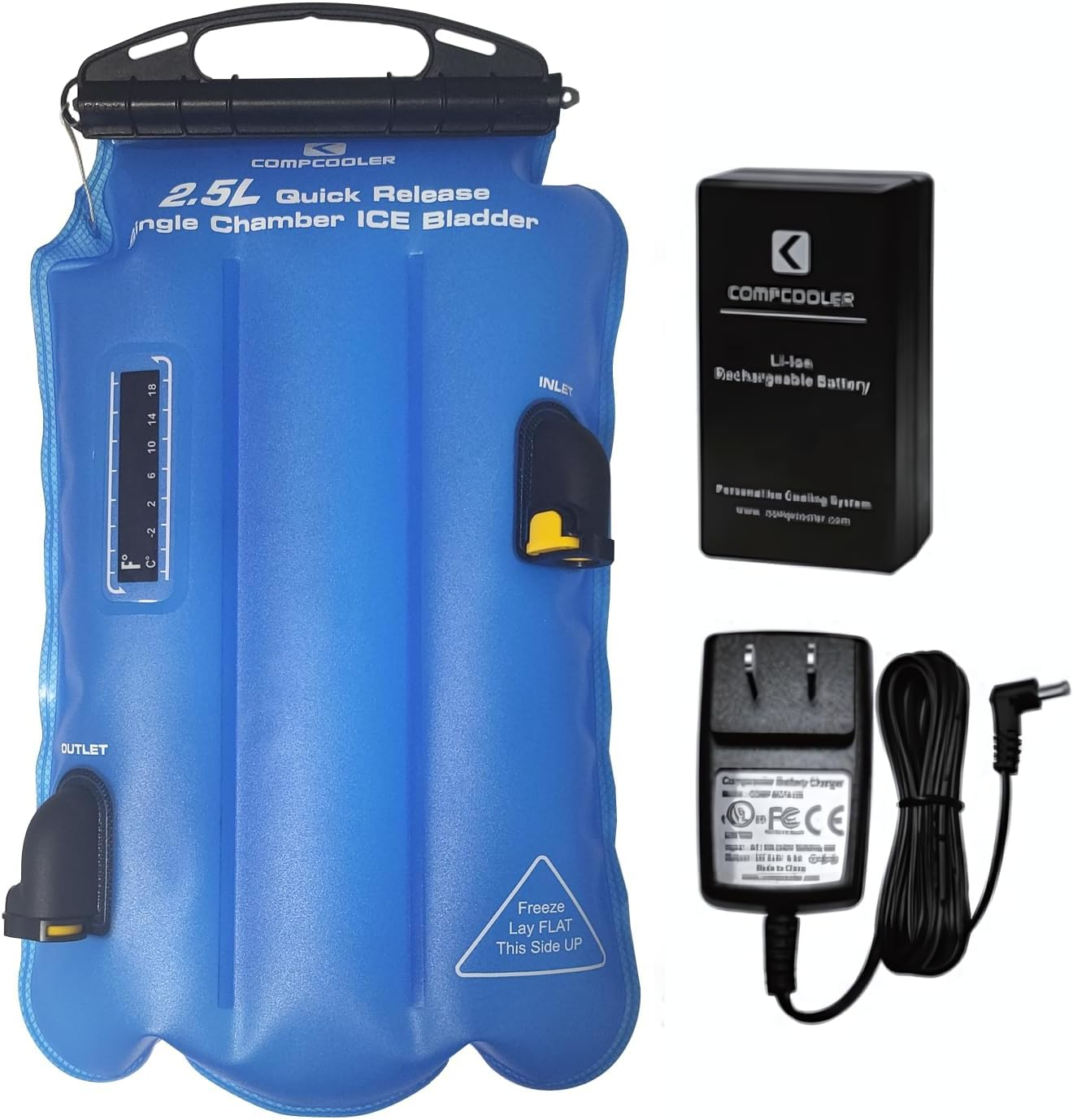 Univest ICE Water Self-Contained Cooling System Includes Tubing-Lined Vest and Integral Backpack