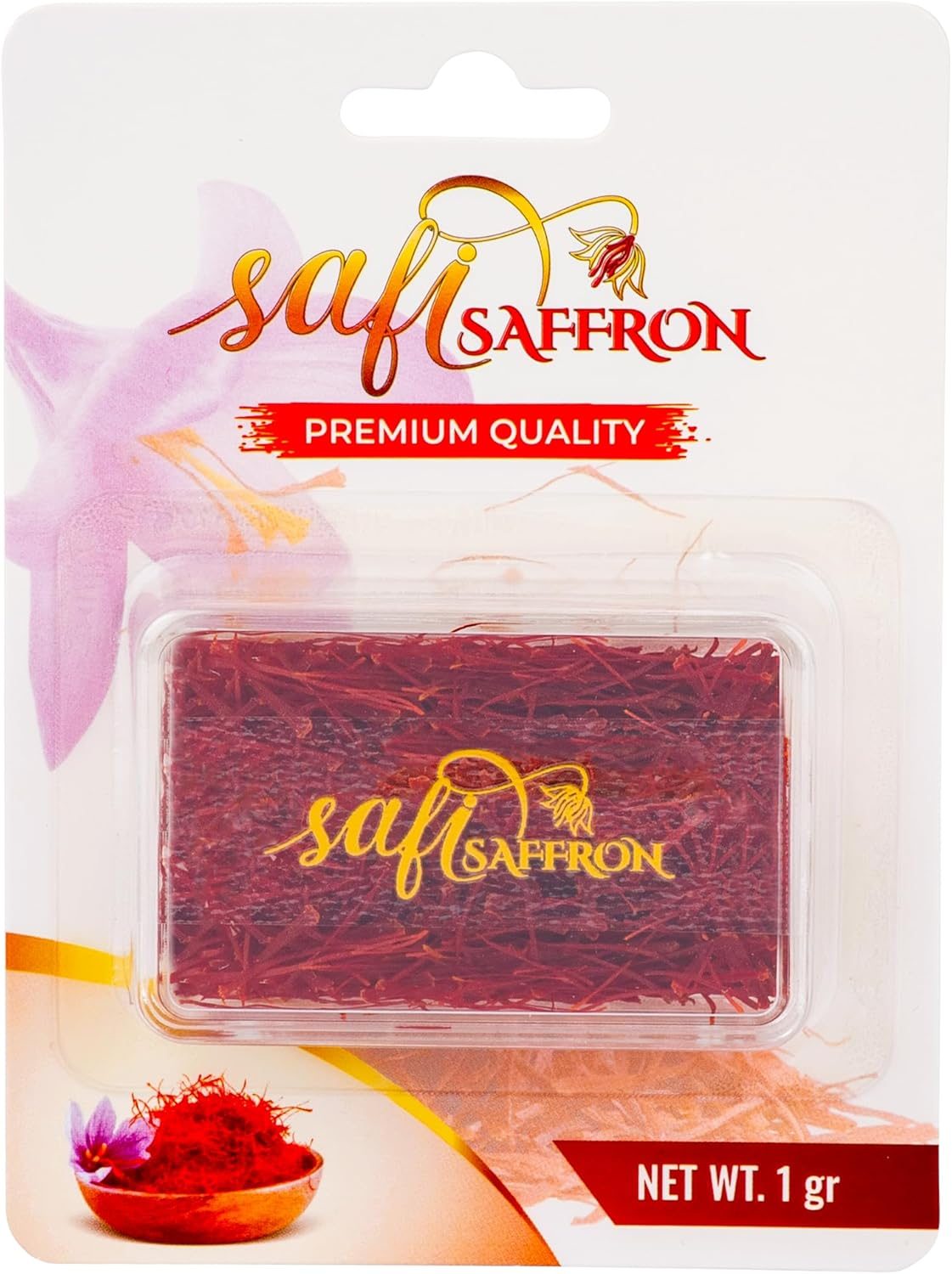 Premium Quality Saffron Threads | Awarded among 300 Types of Saffron | 100% Pure & Grade A+ | All Natural Red Saffron, Zafran, Azafran, Kesar | Superior Saffron Spice for Paella, Tea, Any Foods (1 Gram) image number 2