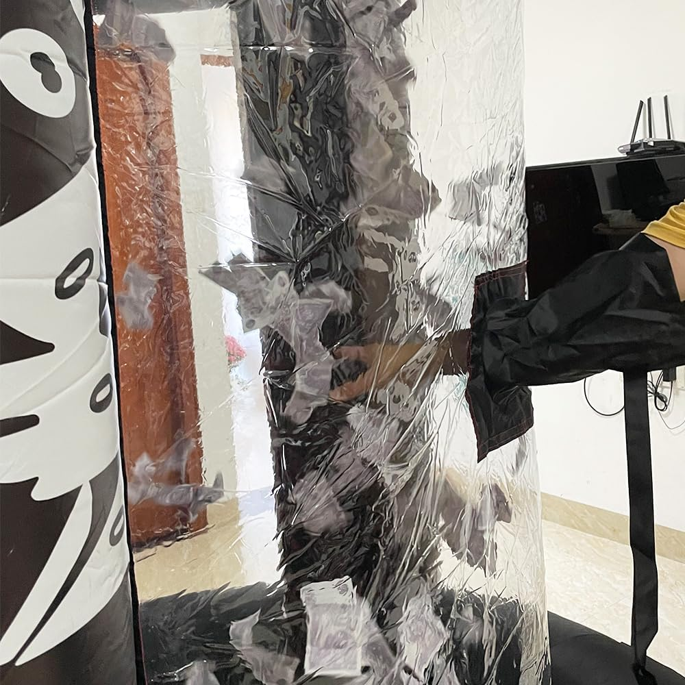 TONGFUSHE Inflatable Cash Cube Booth - Money Grab Machine, Three-Dimensional Fast Cash Grab Game Activity (Without Air Blower) image number 1