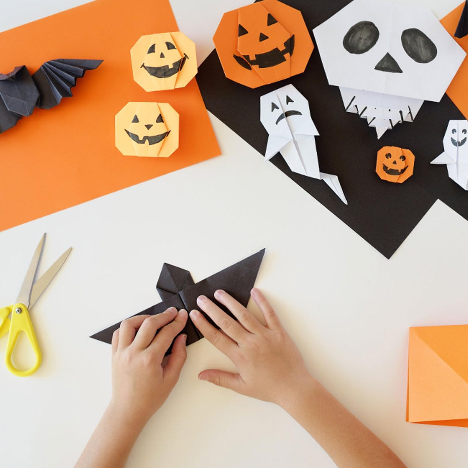 50 Sheets Black Kraft Cardstock Paper A4 for DIY Projects and Crafts, Thick 230Gsm Black Cardstock Paper Bulk for Printing Drawing Invitation Making, Laser and Inkjet Printer Paper, 8.3X11.7 Inches