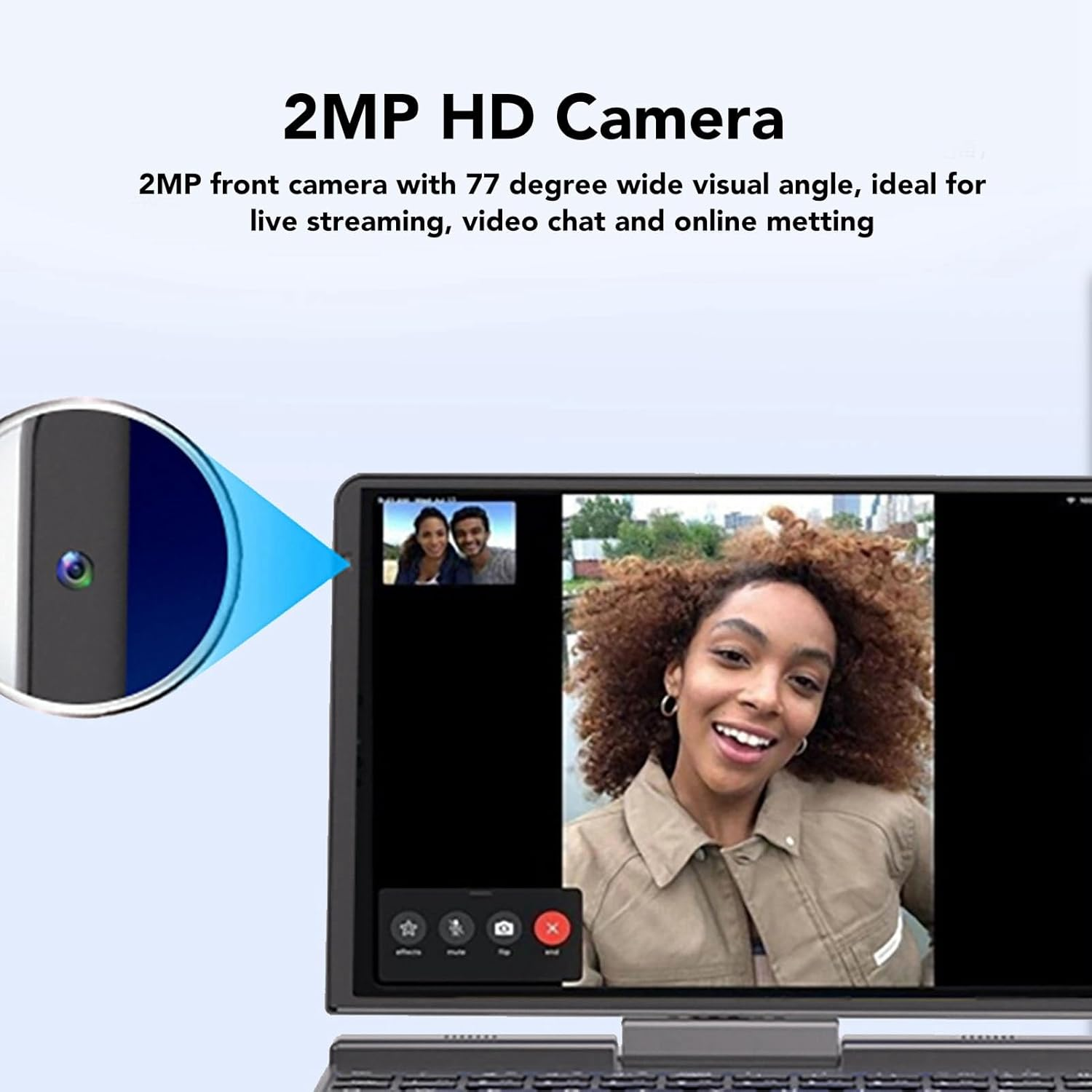 11 Mini Laptop, 8.0 Inch Touch Screen Ultra Light Mini Industry Laptop, Alder Lake CPU, 12G LPDDR5 4800Mhz Micro PC, Dual Band Wifi, USB3.0 Portable Laptop Computer, image number 2