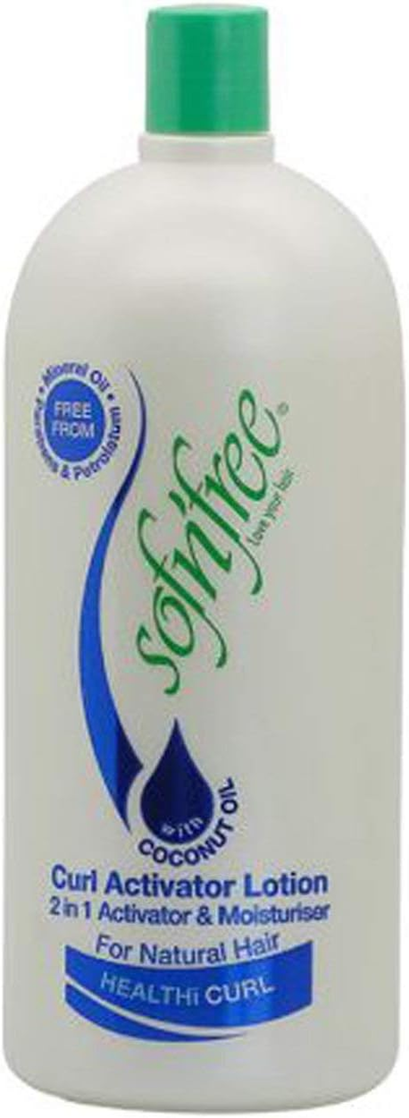 Sofn'Free Curl Activator Lotion with Vitamin E and Panthenol - 2 in 1 Activator
