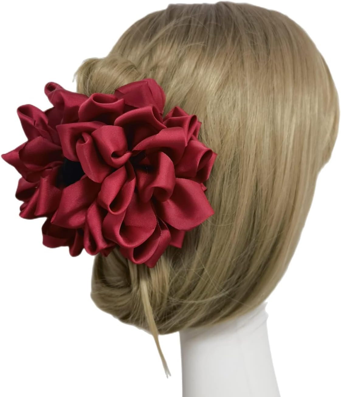 Pack of 4 Flower Hair Clips Large Hair Clips Hair Claws Clips for Women Girls Hair Accessories image number 6