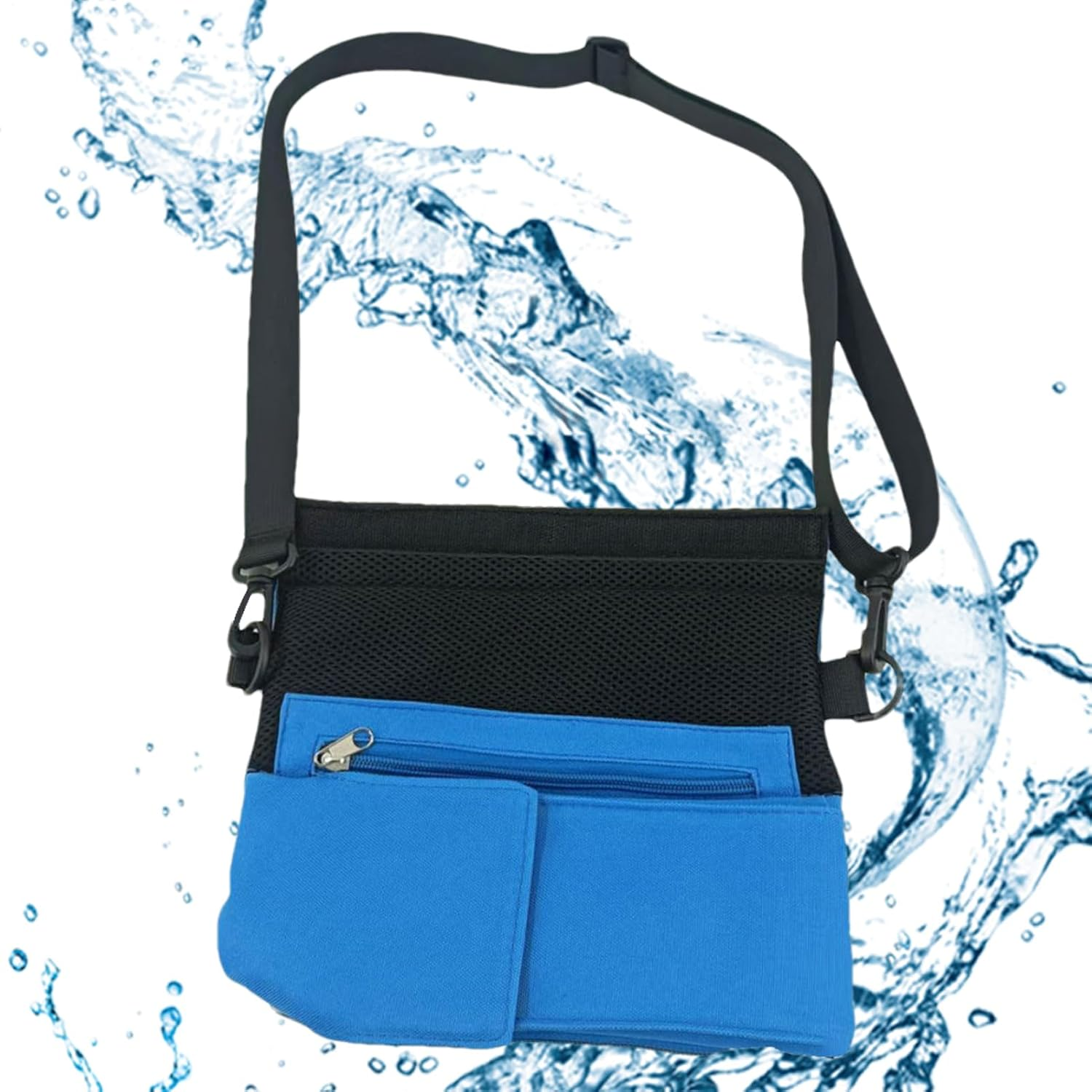 Cell Phone Purse - Phone Chest Neck Pouch,Multi-Pocket Chest Purse | for Fitness Cycling Hiking Indoor Travel Workout Gym Running image number 6