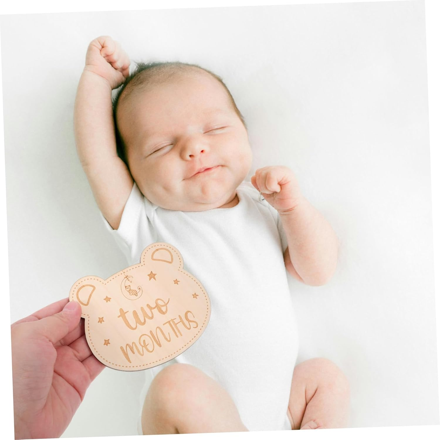 14Pcs Milestone Signs Milestone Cards for Newborn Growth Capture Safe Creative Beautiful Photo Props Newborn Shower image number 5
