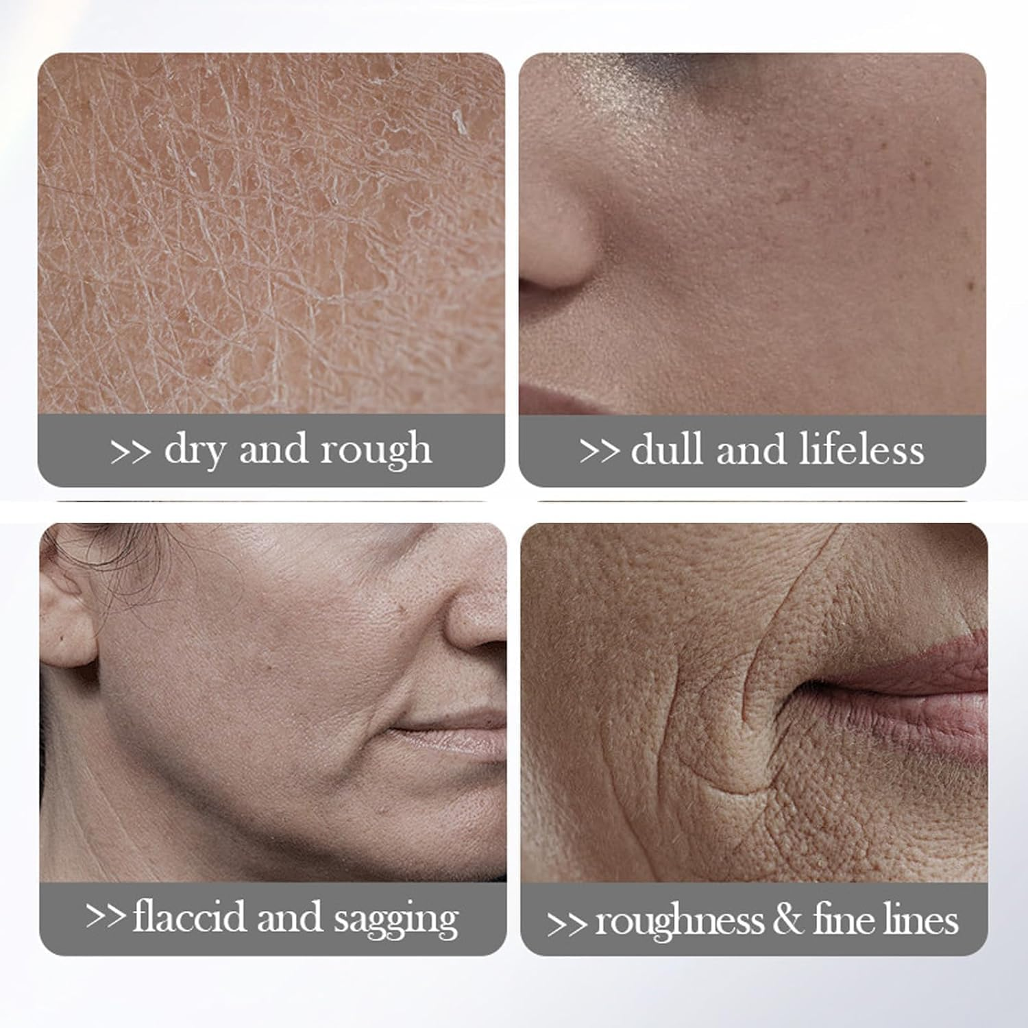 Korean Face Mask 5Pcs, Baby Skin Collagen Moisturizing Mask with 8 Types of Hyaluronic Acid and Hydrolyzed Collagen to Moisturize & Smooth Wrinkles, and Improve Skin Elasticity - Collagen image number 2