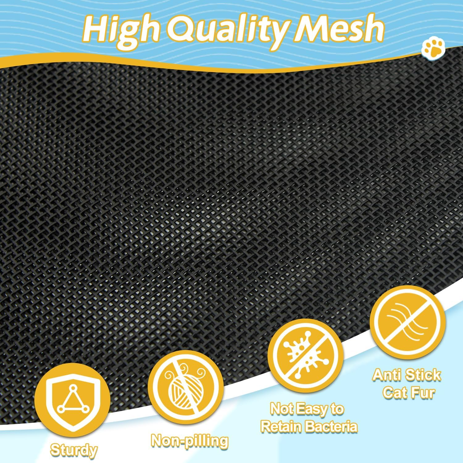 Dracarys Cat Window Lounger Cat Bed Window, Sturdy Foldable Cat Lounger Window Wireless Cat Hammock Window Indoor Cat Furniture with 4 Strong Suction Cups Holds up to 20 Kg image number 3