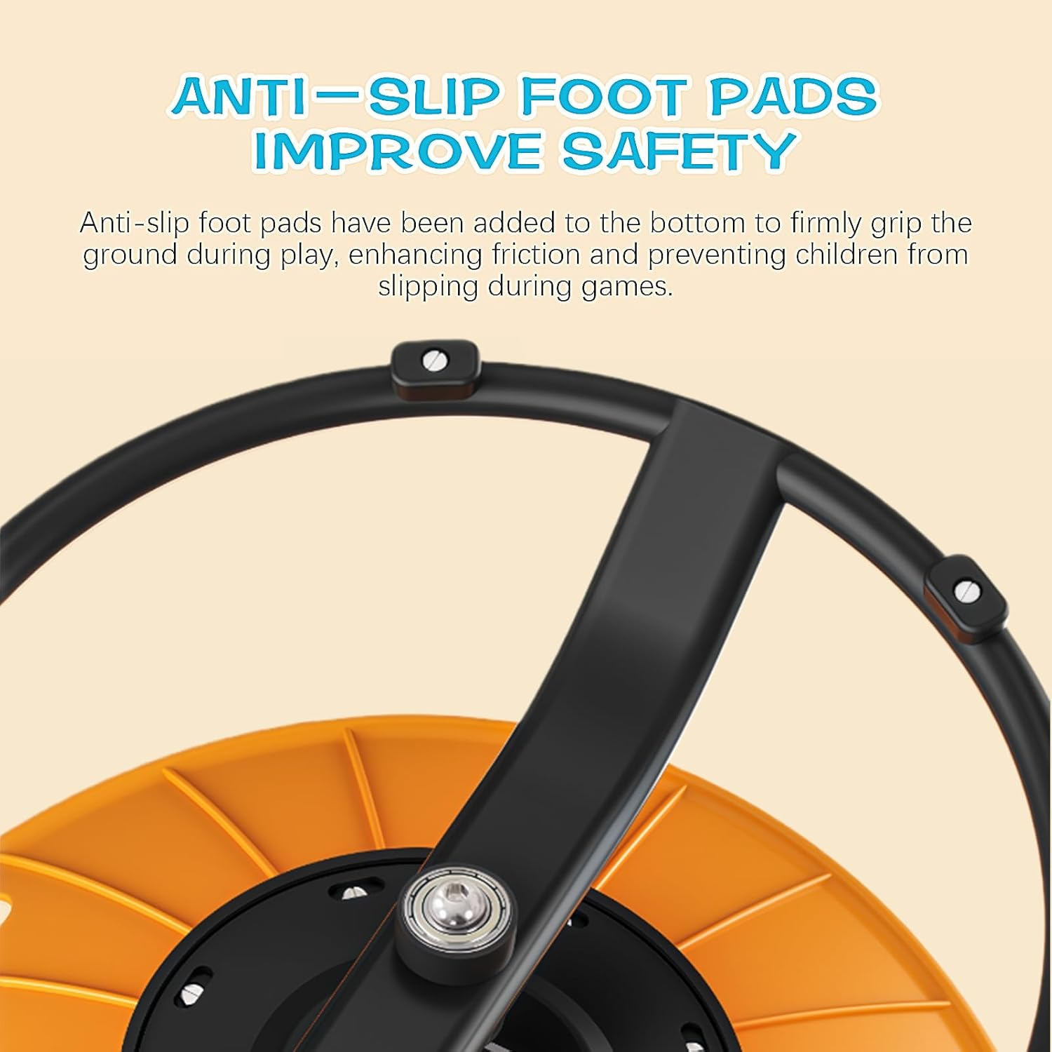 Sensory Swivel Chair - Fun Wobble Chair for Improved Balance &Coordination | Interactive Sensory Toy | Ideal for Birthdays &Indoor Play(Blue) image number 2