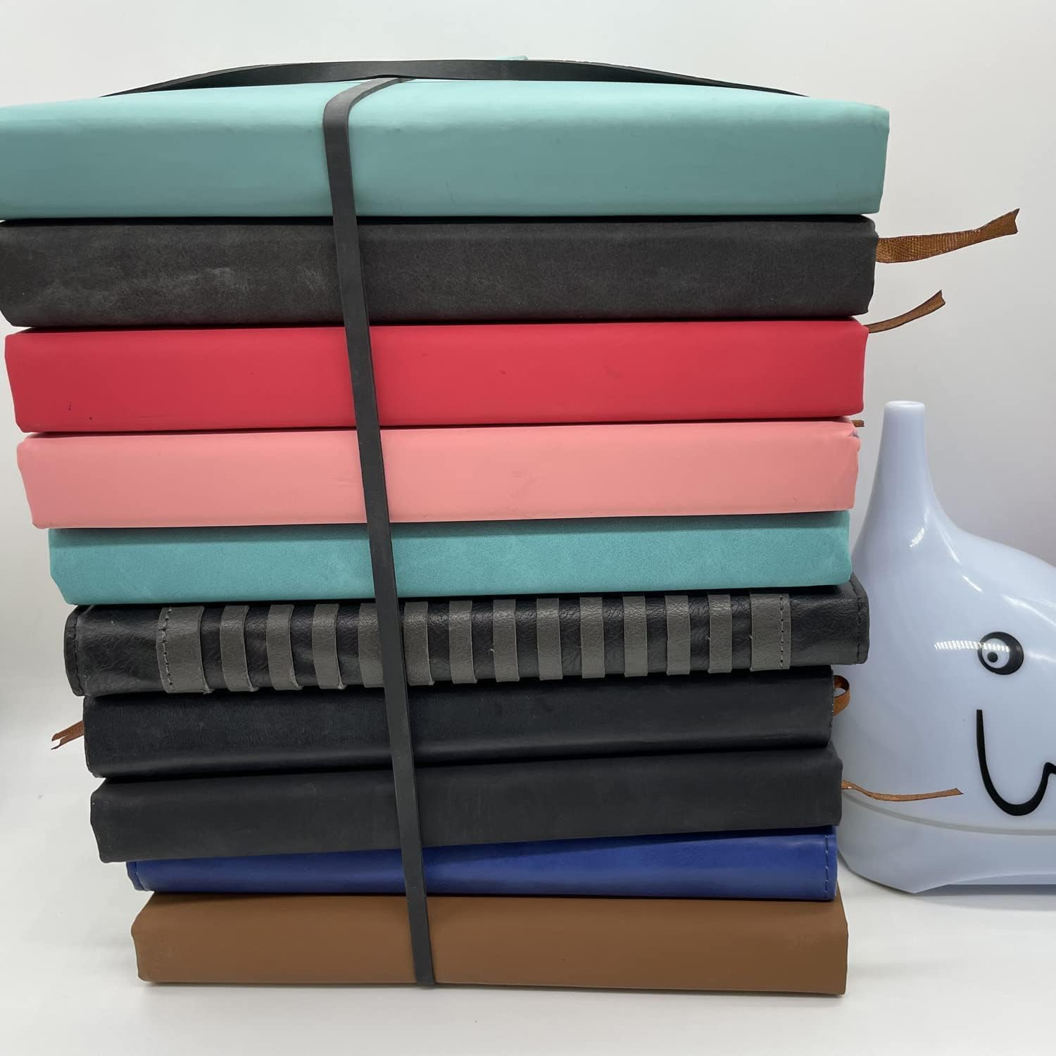 Rubber Bands Black Garbage Can Bands Elastic Large 200Mm 45Pcs Trash Cans Elastics Bands for Office Supplies Home image number 4